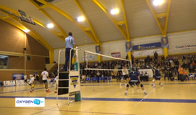 Volley : Cambrai - Plessis Robinson 2016 Sur OxygenTV